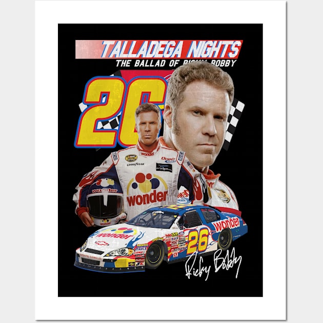 RICKY BOBBY Wall Art by 10thstreet